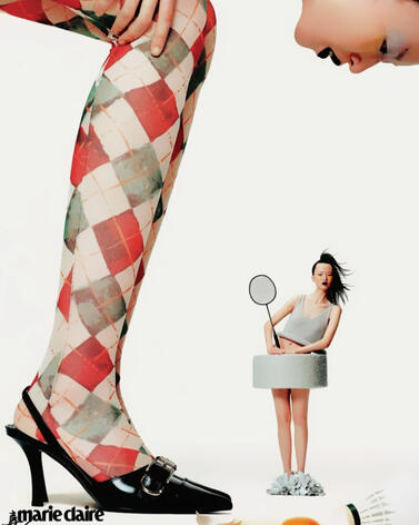 Marie Claire thematic for Olympic Months, by AMBRiE