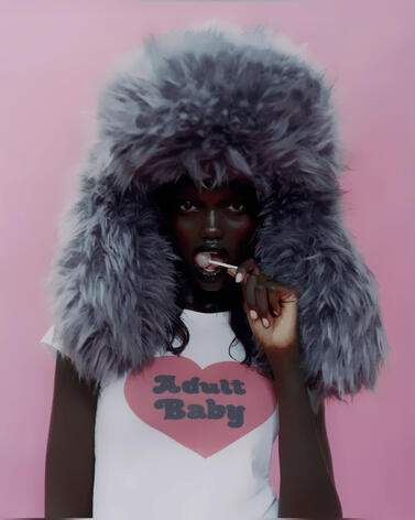 Achol Kuir for lula japan, by AMBRiE
