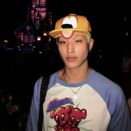 smile or serving? SERVING! his big head is GENIUS, my sunbaemin from designer world, jaeyun.